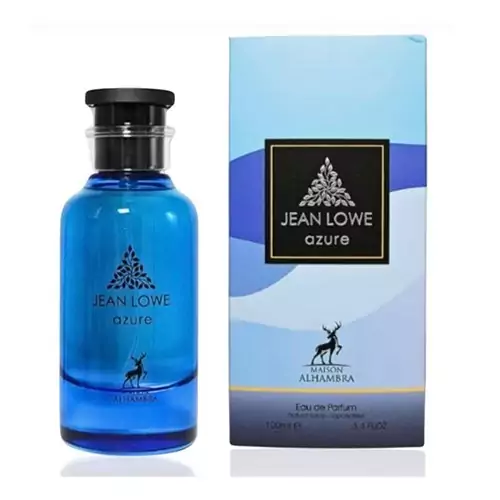 ادکلن الحمبرا لوئی ویتون جین لوو آزور حجم 100 میل-فروشگاه آرایشی و بهداشتی آزارو در شیراز