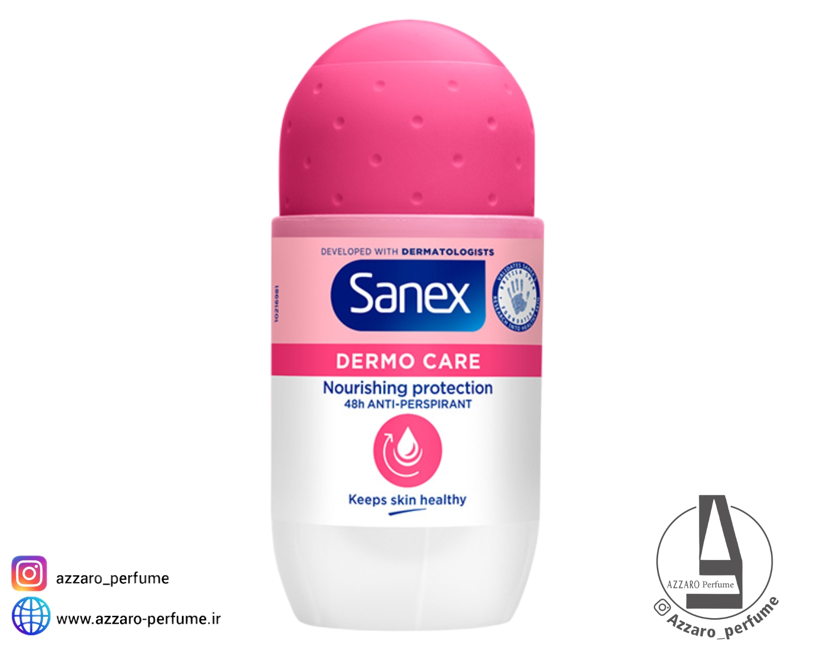 مام رول ضد تعریق سانکس 48h Sanex Dermo Care حجم 50 میل-فروشگاه آرایشی و بهداشتی آزارو در شیراز‌