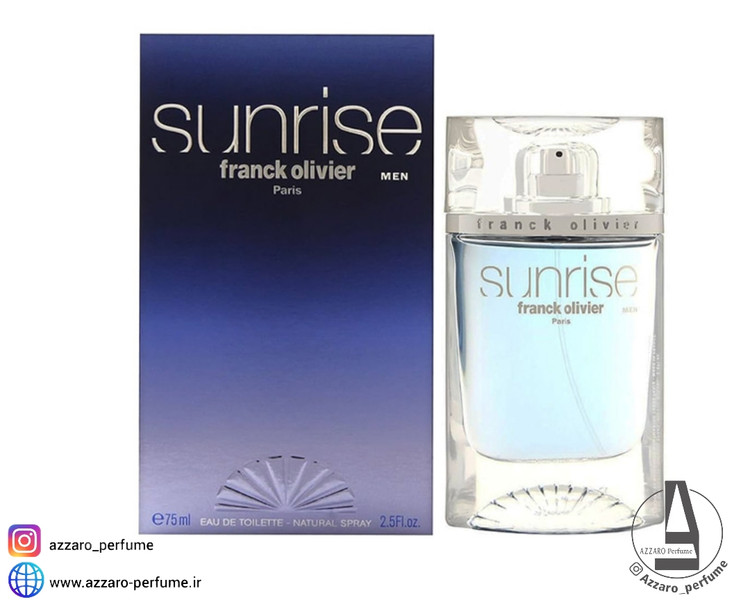 فرانک الیویر سان رایز ادو تویلت مردانه فرانک الیور حجم 75 میل-فروشگاه آرایشی و بهداشتی آزارو در شیراز