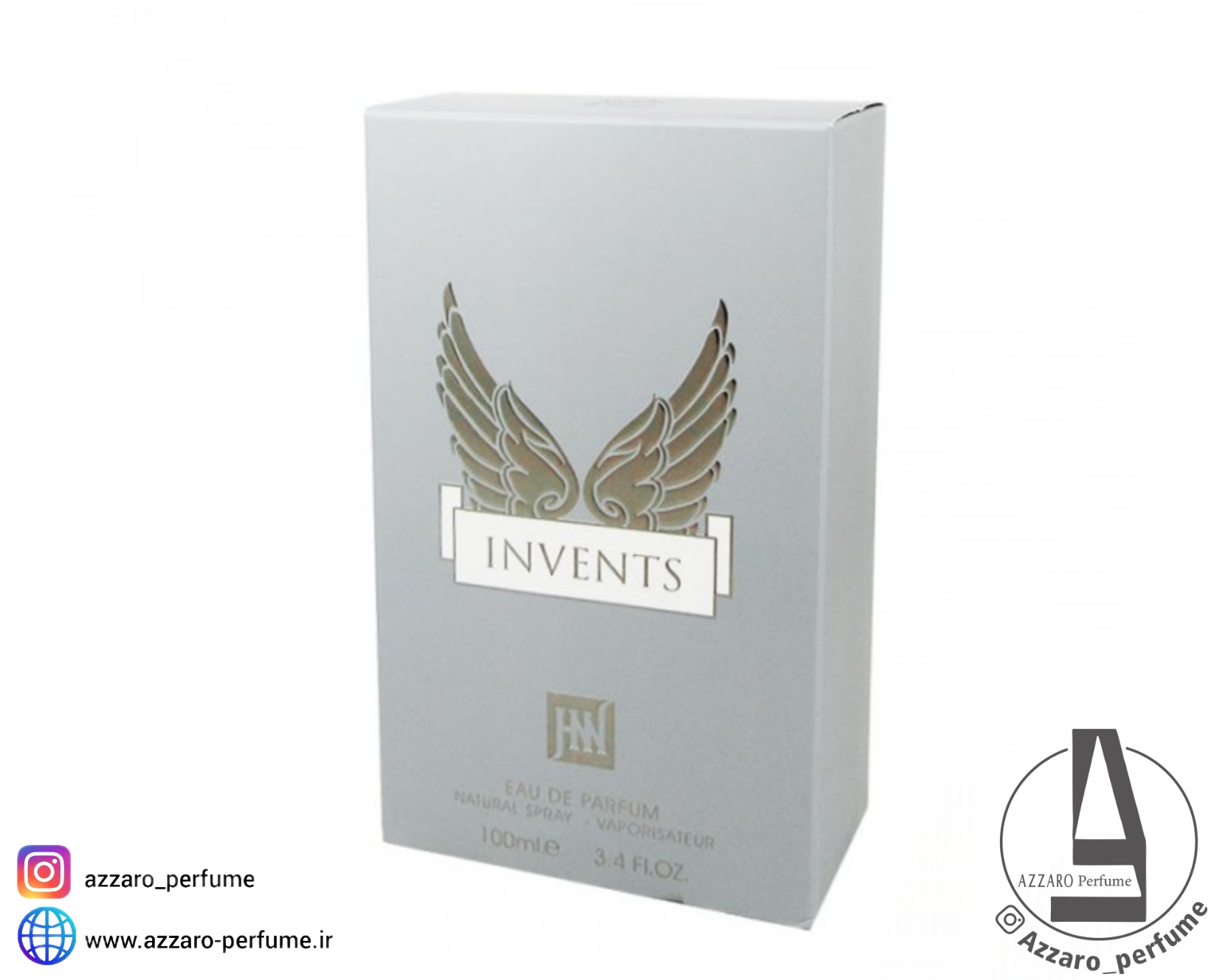 ادکلن مردانه اینوکتوس جانوین جکوین مدل INVENTS حجم 100 میل-فروشگاه آرایشی و بهداشتی آزارو در شیراز‌