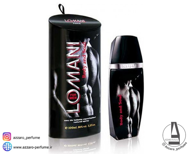 ادکلن لومانی مدل بادی اند سول اورجینال حجم 100 میل-فروشگاه آرایشی و بهداشتی آزارو در شیراز