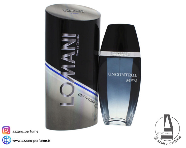 ادکلن مردانه لومانی آن کنترل من LOMANI UNCONTROL MEN حجم 100 میل-فروشگاه آرایشی و بهداشتی آزارو در شیراز