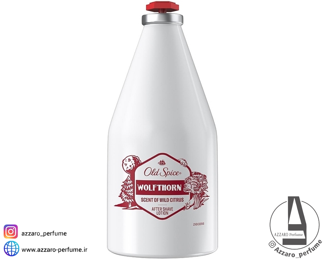 افترشیو Old spice مدل Wolf Thorn حجم 100 میل-فروشگاه آرایشی و بهداشتی آزارو در شیراز‌