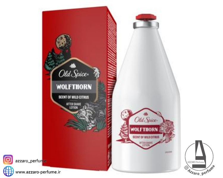 افترشیو Old spice مدل Wolf Thorn حجم 100 میل-فروشگاه آرایشی و بهداشتی آزارو در شیراز