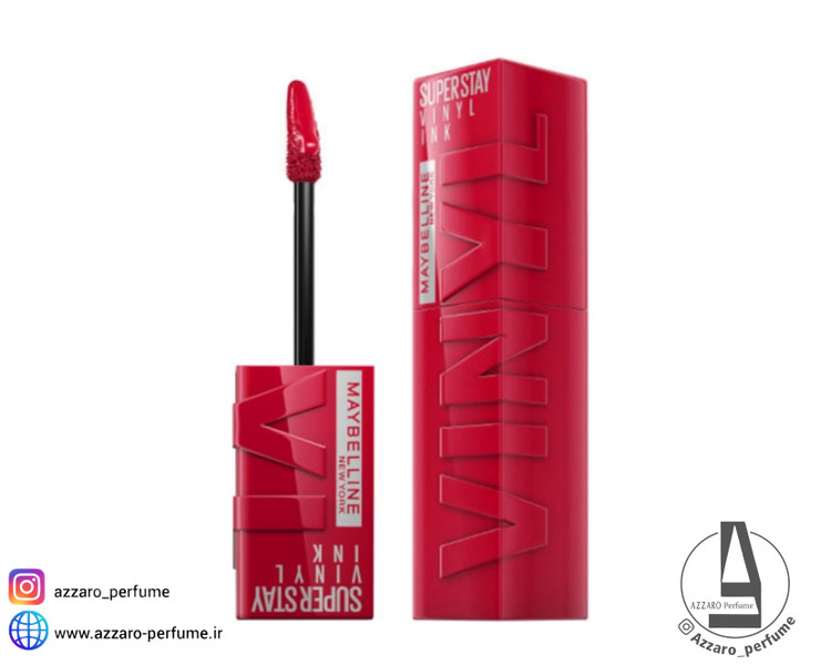 رژ لب مایع سوپر استی میبلین VINYL INK رنگ wicked شماره 50-فروشگاه آرایشی و بهداشتی آزارو در شیراز