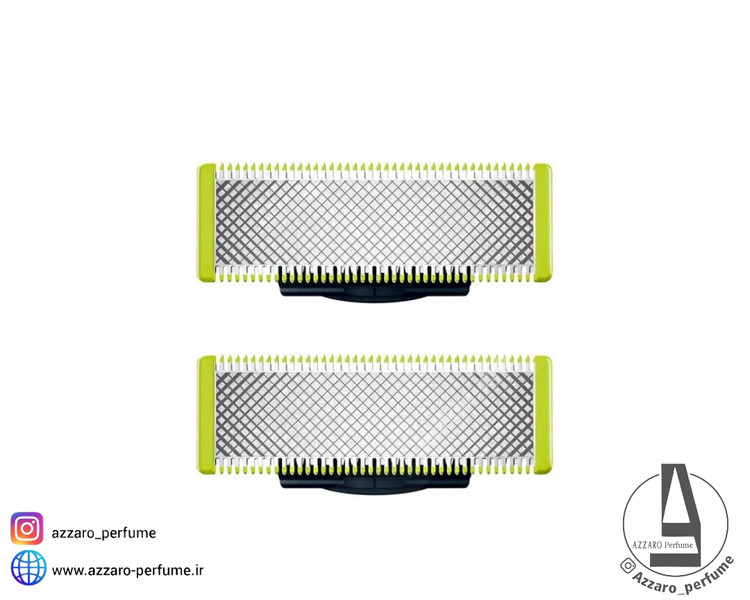 تیغ یدک دوعددی ماشین اصلاح وان بلید فیلیپس مدل QP220-فروشگاه آرایشی و بهداشتی آزارو در شیراز