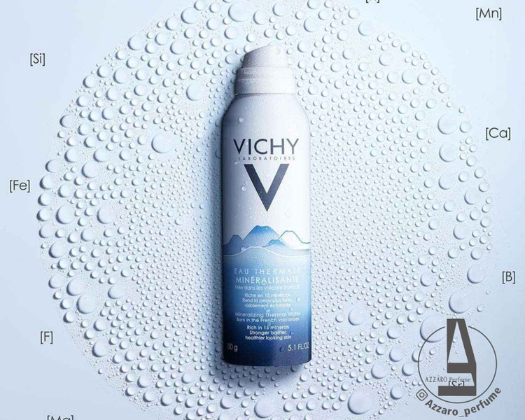 اسپری آبرسان پوست ویشی VICHY مدل Eau Thermale حجم ۱۵۰ میل-فروشگاه آرایشی و بهداشتی آزارو در شیراز