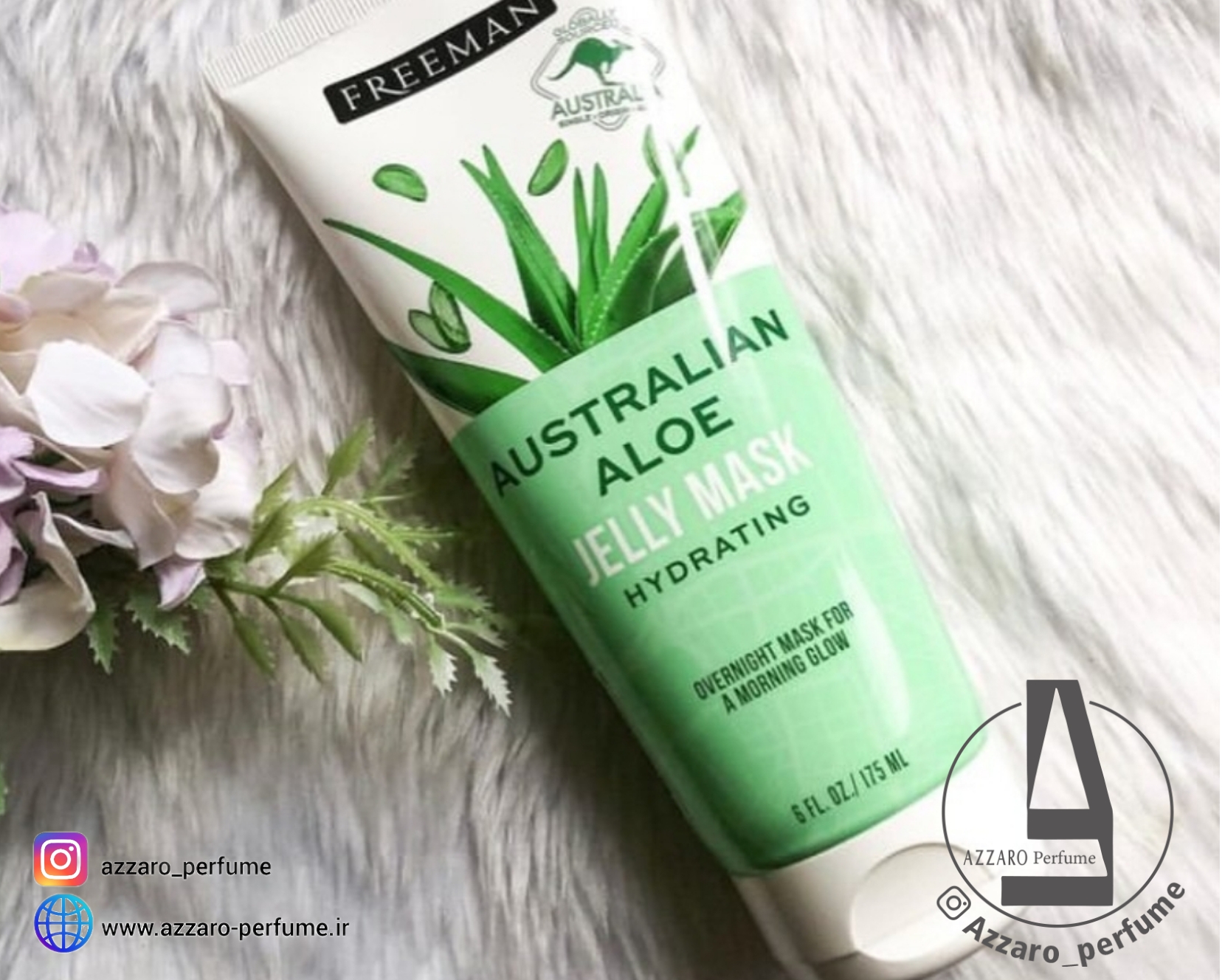 ماسک ژله ای آلئوورا استرالیایی فریمن حجم 175 میل-فروشگاه آرایشی و بهداشتی آزارو در شیراز