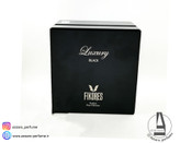 ادکلن مردانه Luxury Black لاکچری بلک فیکورس حجم 80 میل-فروشگاه آرایشی و بهداشتی آزارو در شیراز