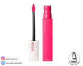 رژ لب مایع مات سوپر استی میبلین شماره 130 رنگ ROMANTIC-فروشگاه آرایشی و بهداشتی آزارو در شیراز