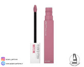 رژ لب مایع مات سوپر استی میبلین شماره 180 رنگ REVOLUTONARY-فروشگاه آرایشی و بهداشتی آزارو در شیراز