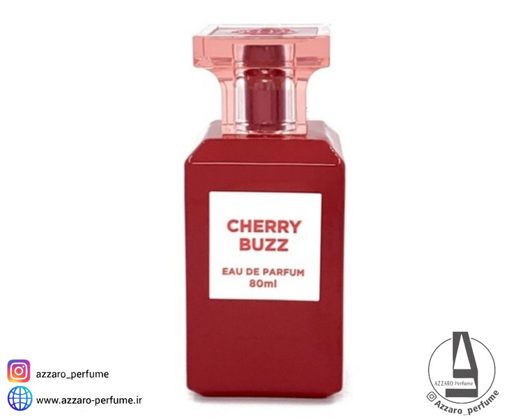 ادکلن فراگرنس ورد مدل تام فورد لاست چری حجم 80 میل-فروشگاه اینترنتی آرایشی و بهداشتی آزارو در شیراز