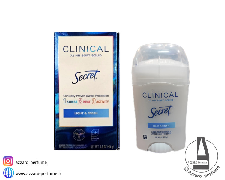 مام سکرت کلینیکال کرمی مدل Light and Fresh حجم 45 گرم-فروشگاه آرایشی و بهداشتی آزارو در شیراز