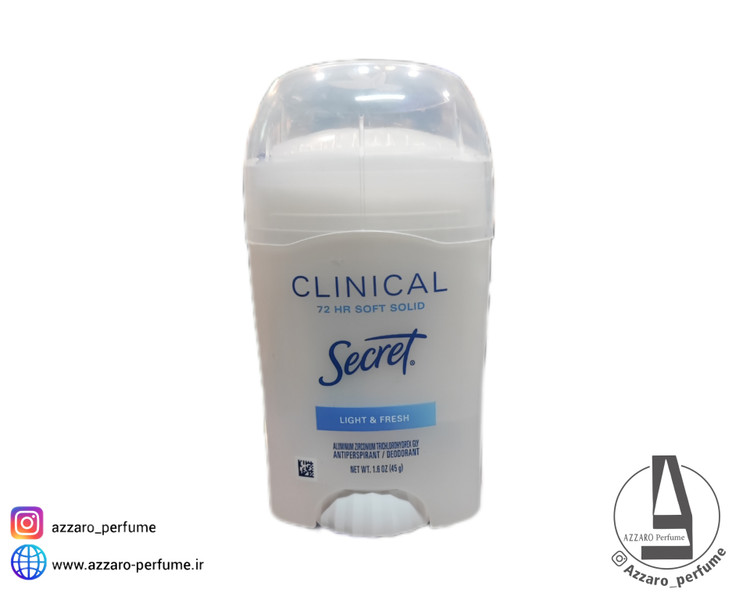 مام سکرت کلینیکال کرمی مدل Light and Fresh حجم 45 گرم-فروشگاه آرایشی و بهداشتی آزارو در شیراز