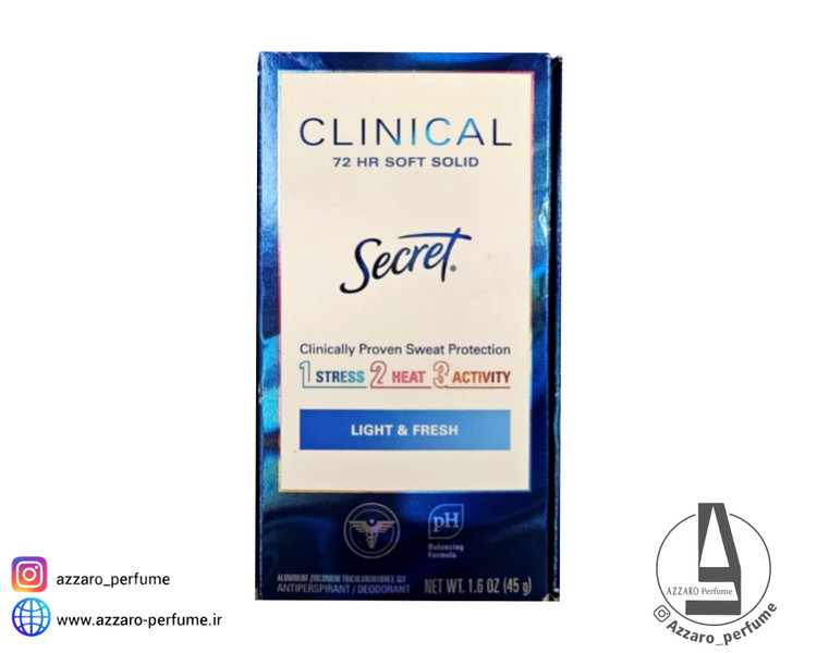 مام سکرت کلینیکال کرمی مدل Light and Fresh حجم 45 گرم-فروشگاه آرایشی و بهداشتی آزارو در شیراز