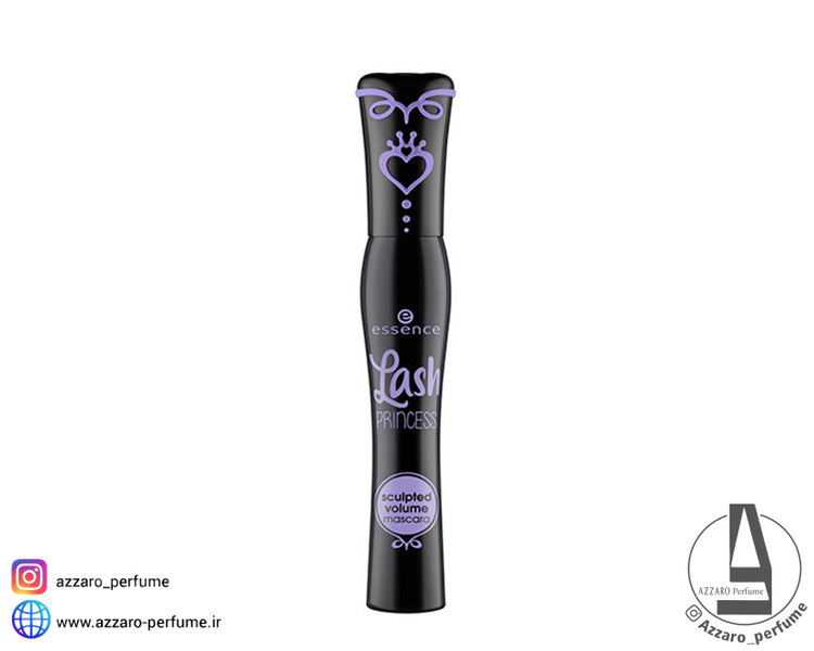 ریمل لش پرنسس اسنس Essence بنفش مدل پرنسس اسکالپتید ولوم Sculpted Volumeحجم 12 میل-فروشگاه آرایشی و بهداشتی آزارو در شیراز