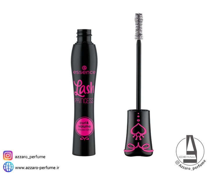 ریمل اسنس لش پرنسس قرمز مدل کرل اند ولوم حجم 12 میل-فروشگاه آرایشی و بهداشتی آزارو در شیراز