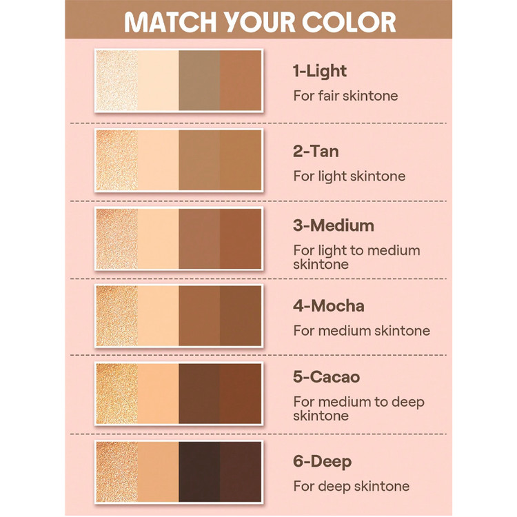 کانتور و کانسیلر قلمی 4 در 1 شیگلم Sheglam مدل Tan-فروشگاه آرایشی و بهداشتی آزارو در شیراز