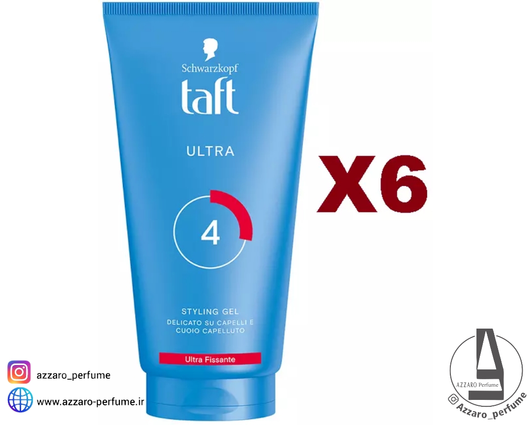 ژل حالت دهنده مو تافت Ultra شماره ۴ شوارتسکف حجم 150 میل-فروشگاه آرایشی و بهداشتی آزارو در شیراز