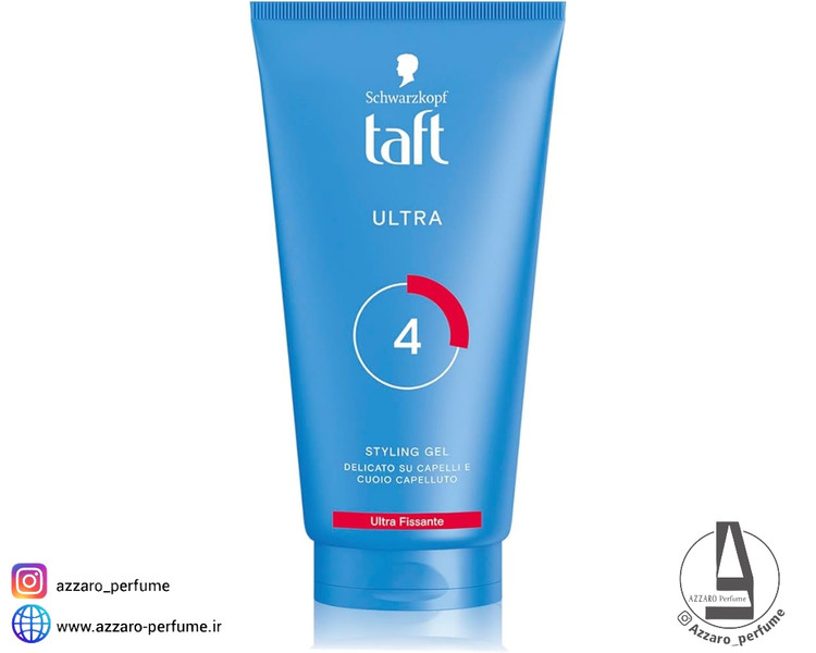 ژل حالت دهنده مو تافت Ultra شماره ۴ شوارتسکف حجم 150 میل-فروشگاه آرایشی و بهداشتی آزارو در شیراز