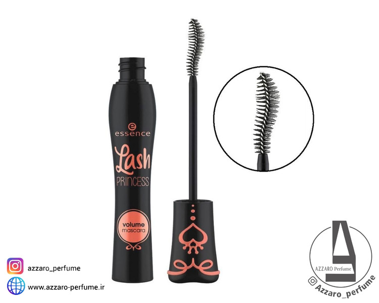 ریمل حجم دهنده لش پرنسی اسنس نارنجی حجم 12 میل-فروشگاه آرایشی و بهداشتی آزارو در شیراز