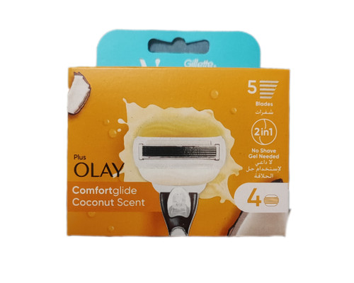 یدک خود تراش ژیلت سری ونوس اولای مدل Comfortglide Coconut اورجینال-فروشگاه اینترنتی آرایشی بهداشتی آزارو در شیراز