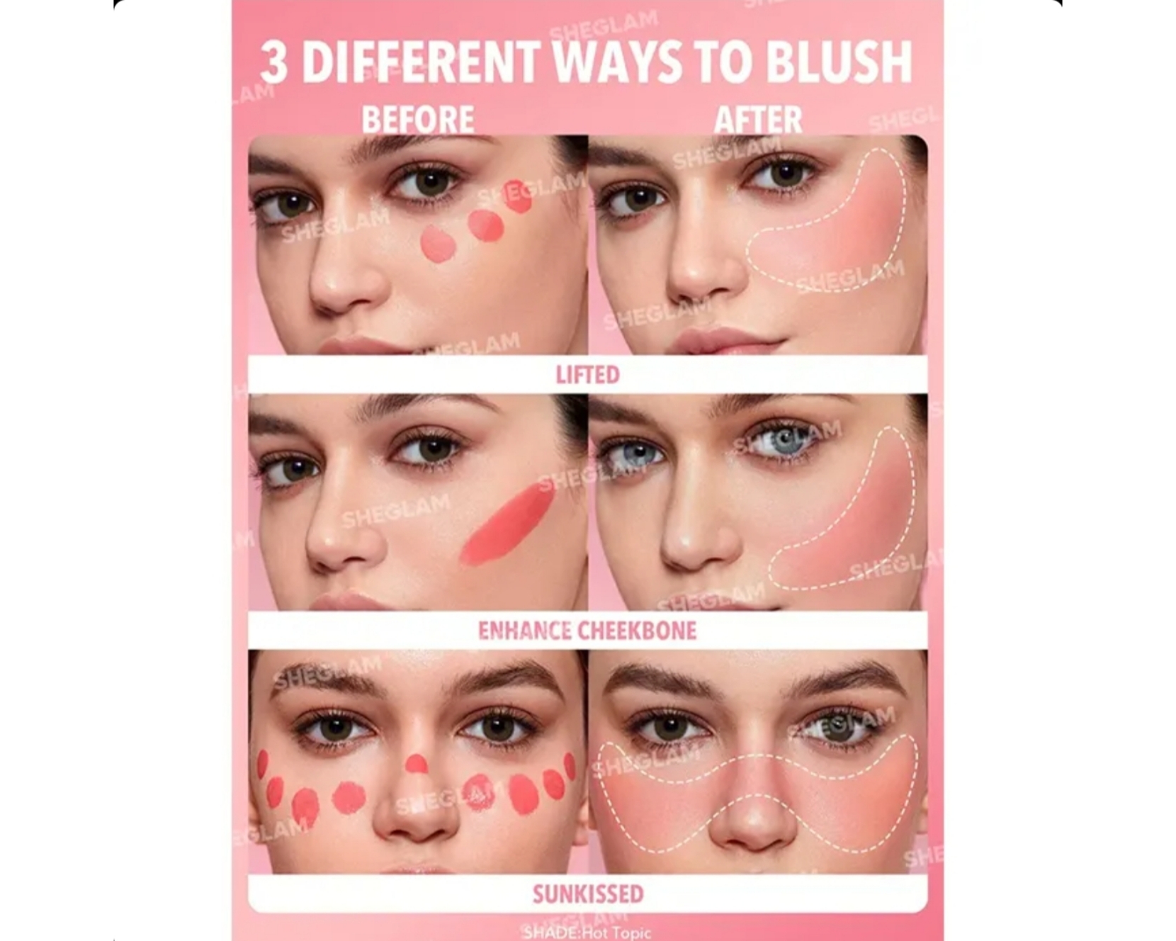 رژگونه مایع شیگلم کوتی Sheglam Cutie Pie حجم 5.2 میل-فروشگاه آرایشی و بهداشتی آزارو در شیراز‌