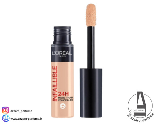 کانسیلر مایع لورآل LOreal سری INFAILLIBLE شماره 326 رنگ وانیلا حجم 11 میل-فروشگاه آرایشی و بهداشتی آزارو در شیراز