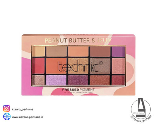 پالت سایه تکنیک 15 رنگ پینات باتر ژلی Peanut Butter & Jelly-فروشگاه آرایشی و بهداشتی آزارو در شیراز