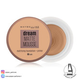 موس میبلین مدل DREAM MATT حاوی پرایمر شماره 21 رنگ NUDE حجم 18 میل-فروشگاه آرایشی و بهداشتی آزارو در شیراز