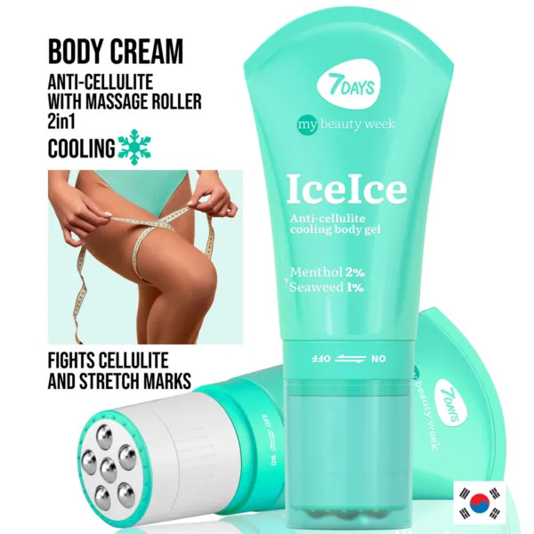 ژل بدن ضد سلولیت سون دیز همراه با ماساژور مدل ice ice-فروشگاه آرایشی و بهداشتی آزارو در شیراز