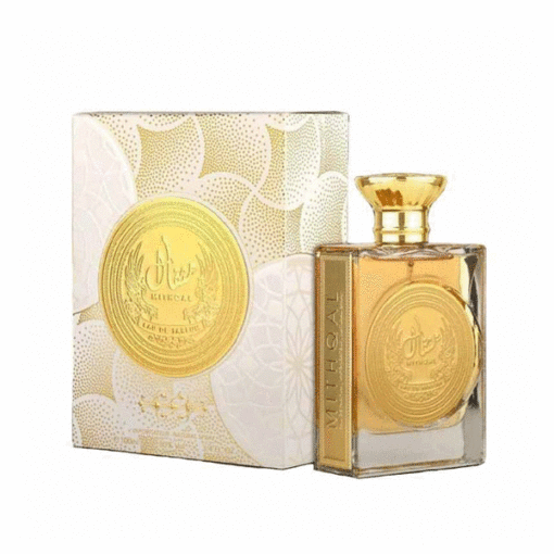 ادکلن مثقال Mithqal ارض الزعفران حجم 100 میل-فروشگاه آرایشی و بهداشتی آزارو در شیراز