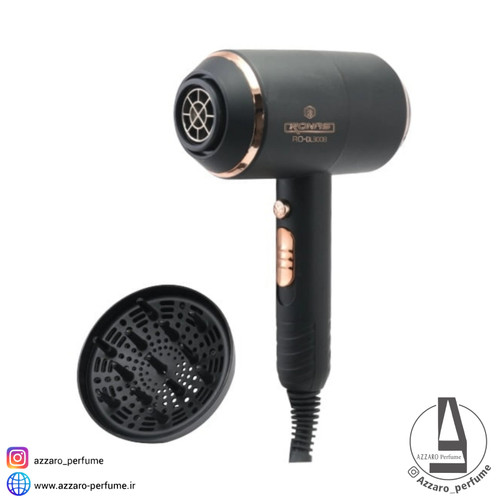 سشوار 1400 وات فوق حرفهای روناس مدل RO-DL3008-فروشگاه آرایشی و بهداشتی آزارو در شیراز