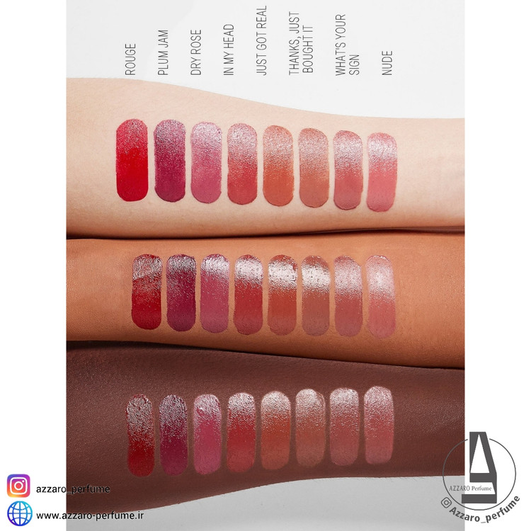 رژلب جامد آبرسان شیگلم SHEGLAM مدل Creme Allure رنگ WHAT IS YOUR SING-فروشگاه آرایشی و بهداشتی آزارو در شیراز