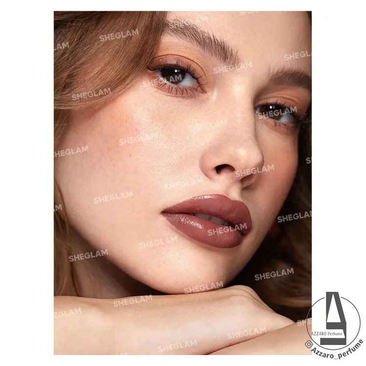 رژلب جامد آبرسان شیگلم SHEGLAM مدل Creme Allure رنگ WHAT IS YOUR SING-فروشگاه آرایشی و بهداشتی آزارو در شیراز
