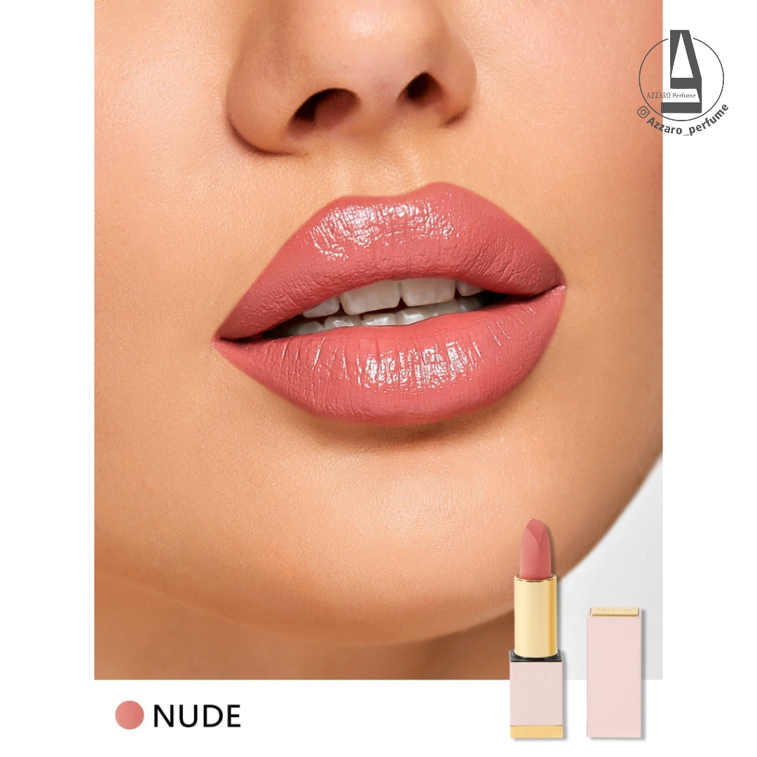 رژلب جامد آبرسان شیگلم SHEGLAM مدل Creme Allure رنگ C201 Nude-فروشگاه آرایشی و بهداشتی آزارو در شیراز