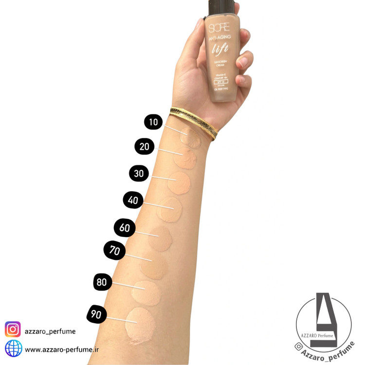 کرم پودر سیوره مدل ANTI-AGING لیفت کننده حجم 35 میل-فروشگاه آرایشی و بهداشتی آزارو در شیراز