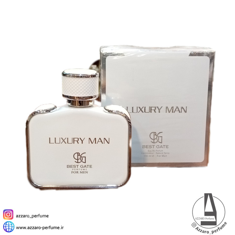 ادکلن مردانه لاکچری من برند بست گیت حجم 100 میل-فروشگاه اینترنتی آرایشی و بهداشتی آزارو در شیراز