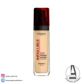کرم پودر 32 ساعته اورال شماره 130 مدل Infallible Fresh Wear حاوی ویتامین c حجم 30 میل-فروشگاه آرایشی و بهداشتی آزارو در شیراز