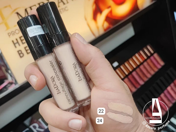 کانسیلر مایع کاموفلاژ ایزادورا حجم 7 میل-فروشگاه آرایشی و بهداشتی آزارو در شیراز