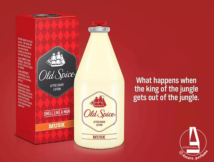 افتر شیو الد اسپایس Musk حجم 150 میل-فروشگاه آرایشی و بهداشتی آزارو در شیراز