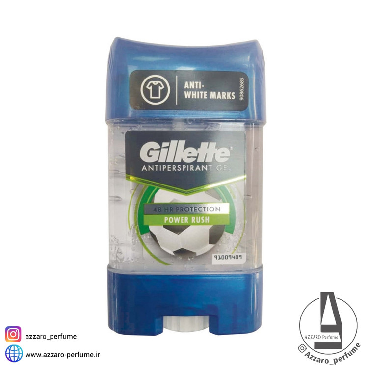 مام ژله ای مردانه ژیلت مدل Power Rush حجم 70 میل-فروشگاه آرایشی و بهداشتی آزارو در شیراز