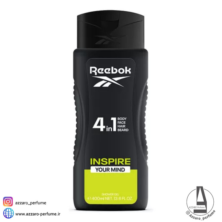 شامپو سر و بدن و ریش ریبوک مدل Inspire your mind حجم 250 میل-فروشگاه آرایشی و بهداشتی آزارو در شیراز