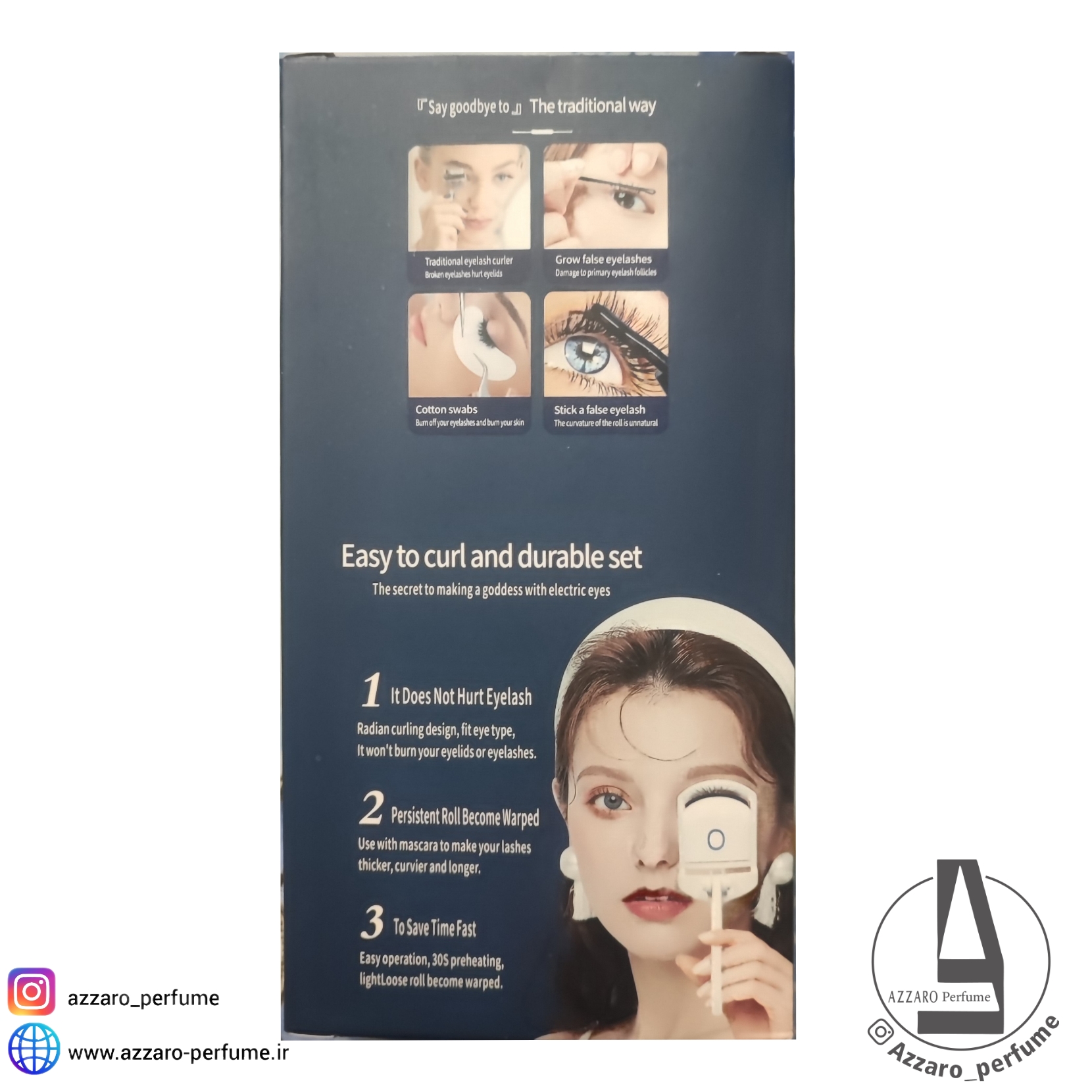 فرمژه حرارتی برند AGR مدل CT-K001-فروشگاه آرایشی و بهداشتی آزارو در شیراز‌