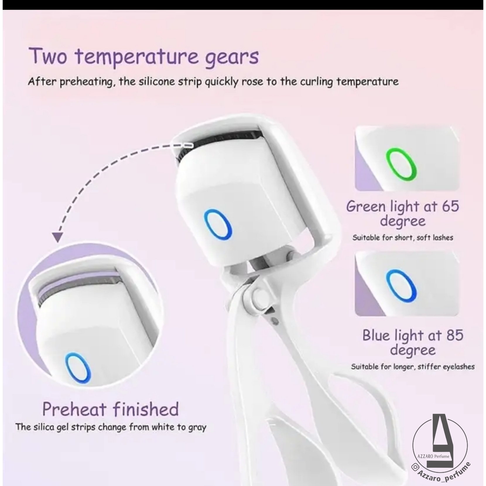 فرمژه حرارتی برند AGR مدل CT-K001-فروشگاه آرایشی و بهداشتی آزارو در شیراز‌