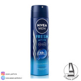 اسپری ضد تعریق نیوا فرش اکتیو 48 ساعت حجم 150 میل-فروشگاه آرایشی و بهداشتی آزارو در شیراز