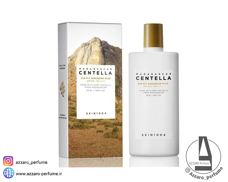 کرم ضد آفتاب رنگی سنتلا ماداگاسکار مدل ایر فیت پلاس اسکین ۱۰۰۴ حجم 50 میل-فروشگاه آرایشی و بهداشتی آزارو در شیراز