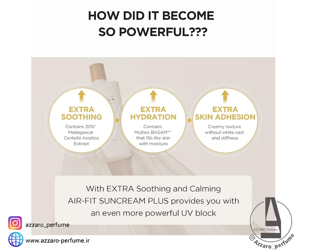 کرم ضد آفتاب رنگی سنتلا ماداگاسکار مدل ایر فیت پلاس اسکین ۱۰۰۴ حجم 50 میل-فروشگاه آرایشی و بهداشتی آزارو در شیراز