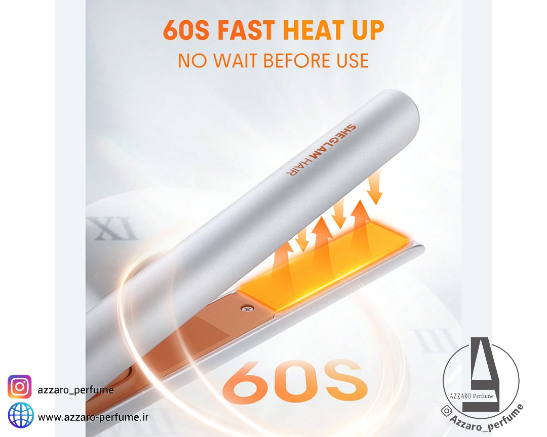 اتو موی مسافرتی شیگلم مدل travel buddy-فروشگاه آرایشی و بهداشتی آزارو در شیراز