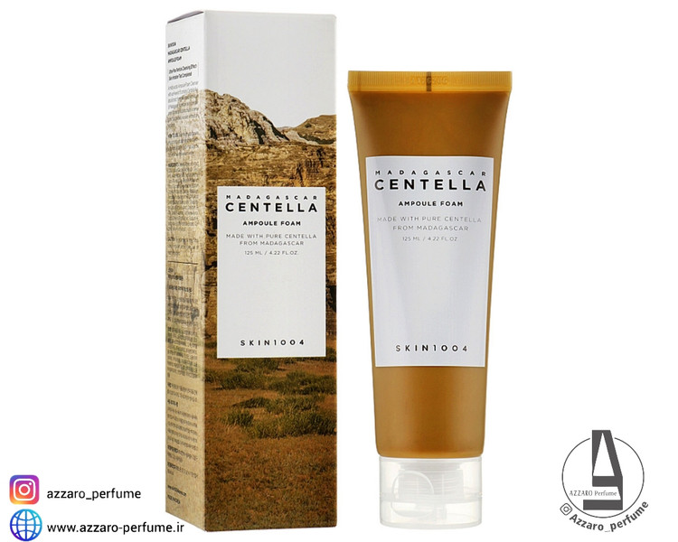 فوم شستشوی تسکین دهنده سنتلا اسکین 1004 حجم 125 میل-فروشگاه آرایشی و بهداشتی آزارو در شیراز